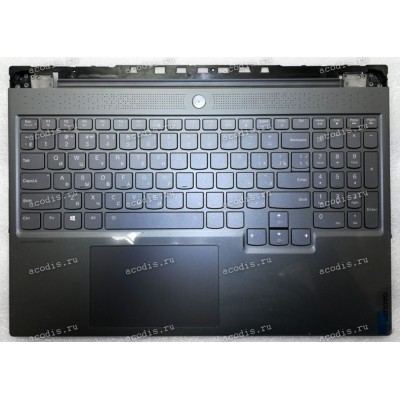 Keyboard Lenovo Legion 7-16ACHG6 82N6000GRK тёмно-серый металл с подсветкой, русифицированная (5CB1C17326, AM1ZU000100, P05SYPerkey-RU, SN21B45028, V193020CS1-RU, 8SSN21B45028S1CS13VA01V) Upper Case ASM_RUS L82M0STO_GY