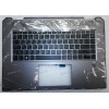 Keyboard HP Zbook Studio x360 G5, G6 (L34210-251, L35322-251, SG-91600-XXA, SN6173BL, SIKA EXW170010912003C) русифицированная чёрная матовая в тёмно-серебристом топкейсе с подсветкой Keyboard HP Zbook Studio x360 G5, G6 (L34210-251, L35322-251, SG-91600-XXA, SN6173BL, SIKA EXW170010912003C) русифицированная чёрная матовая в тёмно-серебристом топкейсе с подсветкой