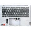 Keyboard Lenovo Yoga Slim 7 Pro 14ACH5 тёмная в сетебристом топкейсе (PR4SB-RU, SN20W85370, KT01-19C3SB01RURA000, 8SSN20W85370, AM1W0000B00-CJ, 19C3XS210831, AM235000110KCS2)
