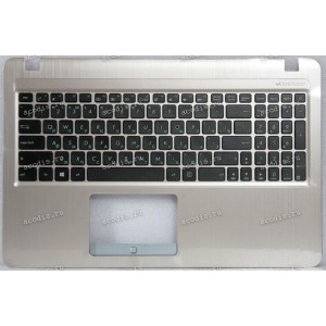 Keyboard Asus X540M, X540MA, X540MB шампань, русифицированная (90NB0IQ1-R30490, 90NB0IQ1-R30491, 13NB0HE1AP0112, 13NB0HE1P1124, MP-13K93SU-G50, 0KB0-610TRU)+Topcase Keyboard Asus X540M, X540MA, X540MB шампань, русифицированная (90NB0IQ1-R30490, 90NB0IQ1-R30491, 13NB0HE1AP0112, 13NB0HE1P1124, MP-13K93SU-G50, 0KB0-610TRU)+Topcase