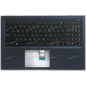 Keyboard Asus B1500CEAEY-1A тёмно-синяя матовая, русифицированная (90NX0441-R33RU0, 13N1-DFA501)+Topcase