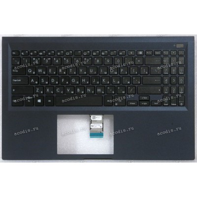 Keyboard Asus B1500CEAEY-1A тёмно-синяя матовая, русифицированная (90NX0441-R33RU0, 13N1-DFA501)+Topcase