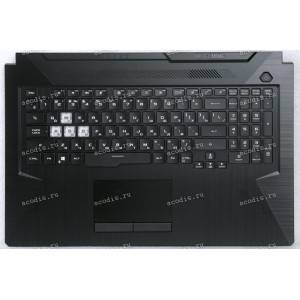Keyboard Asus FA706IU-1A чёрная матовая, русифицированная (90NR03K1-R32RU0, 3BBKYTAJN10, 0KNR0-661VRU00)+Topcase Keyboard Asus FA706IU-1A чёрная матовая, русифицированная (90NR03K1-R32RU0, 3BBKYTAJN10, 0KNR0-661VRU00)+Topcase