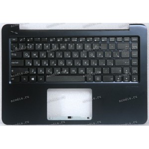 Keyboard Asus E402YA-2B тёмно-серый, русифицированная (90NB0MF3-R31RU1, 13N0-UFA0331, 13NB0C53P01011)+Topcase
