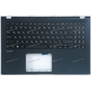 Keyboard Asus X509DA-1K тёмно-синий русифицированный (90NB0P55-R32RU0, 13N1-AHA0L01, 13NB0QE5P0316-3)+Topcase