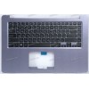 Keyboard Asus X510QA-3B серо-сиреневый металлик, русифицированный (90NB0MD2-R31RU0, 13NB0FY2AP0361)+Topcase