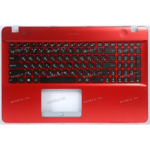 Keyboard Asus X541UV-3F красная русифицированная (90NB0CG4-R31RU0, 13N0-ULA0J01)+Topcase Keyboard Asus X541UV-3F красная русифицированная (90NB0CG4-R31RU0, 13N0-ULA0J01)+Topcase