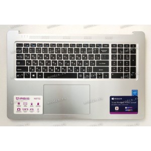 Keyboard Irbis NB702 серебро (XK-HS024 MB33603003)+Topcase (Black/Silver/Matte/RUO) Keyboard Irbis NB702 серебро (XK-HS024 MB33603003)+Topcase (Black/Silver/Matte/RUO)