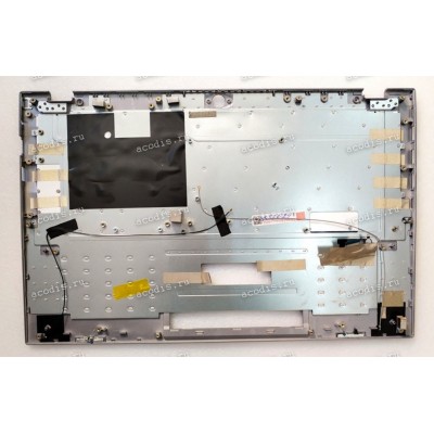 Keyboard Irbis 15NBP3500, 15NBP3506 серебро + Topcase (Silver/Silver/Matte/RUO/LED)