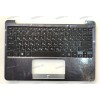 Keyboard Asus E203MA-1B чёрная матовая на сером, русифицированная (90NB0J02-R31RU0, 39XKCTCJN10, 0KNL0-1101RU00)+Topcase