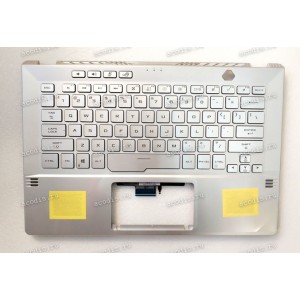 Keyboard Asus GA401IV-1D белая нерусифицированная (90NR03F2-R31US2, 6053B1788221)+Topcase