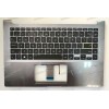 Keyboard Asus X421FL-8G чёрная матовая на сером, нерусифицированная (90NB0PZ4-R30UI0, 39XKSTAJN60, OKNB0-260GUI00)+Topcase