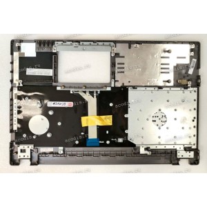 Keyboard Asus P2540FB чёрная матовая на сером, русифицированная (90NX0242-R31RU0, 13N1-4EA0501, 13NX01N2AP0101, 13NX01N2P02011)
