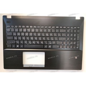 Keyboard Asus P2540FB-1A чёрная матовая русифицированная (13N1-4EA0401, 90NX0241-R31RU0, 13NX01N1AP0101)+Topcase
