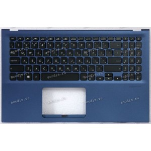 Keyboard Asus X512FL-8B, X512JP K/B_(RU)_MODULE/AS с подсветкой тёмно-синяя (90NB0M96-R32RU0, 13NB0M96P02012-1, 13N1-88A0301, 13NB0M9XM01X11, Sunrex: V182562E BL(RU), 0KN1-871RU11, 0KNB0-5615RU00, Sunrex: V18256ES1 RU) + topcase original NEW