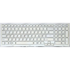 Keyboard Sony VPC-EE3M1R светло-серая, русифицированная (AENE7700010, V11664B, 08K00200)+Topcase