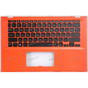 Keyboard Asus X412UA-8R русифицированная, коралловый (90NB0KP4-R31RU0, 0KNB02612RU00)+Topcase Keyboard Asus X412UA-8R русифицированная, коралловый (90NB0KP4-R31RU0, 0KNB02612RU00)+Topcase