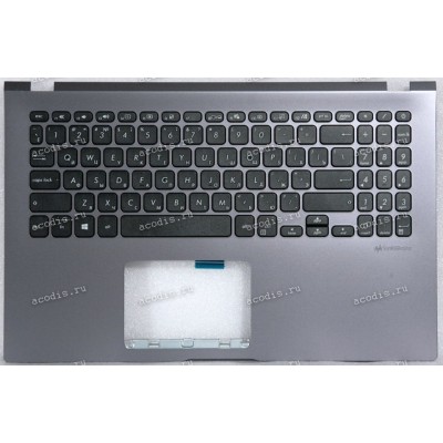 Keyboard Asus X509DA-1G серая, русифицированная (90NB0P52-R31RU0, 13NB0MZ2P03012)+Topcase