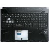 Keyboard Asus FX505DU-1A чёрная матовая русифицированная (90NR0271-R31RU0, 13N1-5JA0901)+Topcase
