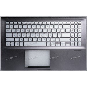 Keyboard Asus X531FA-2G тёмно-серый металлик, русифицированная (90NB0LL2-R31RU0, 13NB0LL1P03011)+Topcase