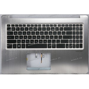 Keyboard Asus X580GD-1A серебристый металлик, русифицированная (90NB0HX1-R31RU1, 13N1-29A0311)+Topcase Keyboard Asus X580GD-1A серебристый металлик, русифицированная (90NB0HX1-R31RU1, 13N1-29A0311)+Topcase