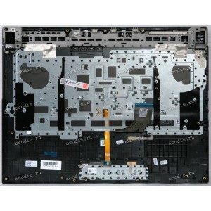Keyboard Asus G15, G512WS-1H чёрная матовая русифицированная (90NR0343-R31RU0, 6051B1433101)+Topcase
