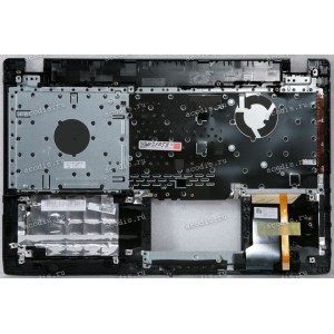 Keyboard Asus GL553VD, GL553VE-1A чёрная матовая русифицированная (90NB0DX1-R30RU0, 13N1-0BA0B21, 0KN1-0B4RU21, 0KNB0-6676RU00, V156362CS2)+Topcase GL553VE-1A K/B_(RU)_MODULE/AS (W/LIGHT/SPEAKER)(RGB)