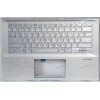 Keyboard Asus X431FA-2S серебристая русифицированная (90NB0LR4-R31RU0, HQ207205500)+Topcase