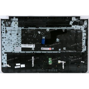 Keyboard Samsung NP-RC710-S03RU, RC720-S02RU чёрная в тёмно-сером (BA75-02837C, CNBA5902921C, BA59-02921C) +Topcase