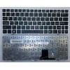 Keyboard Asus eeePC 1000, 1000H, 1000HE, 1000HA, 1000HD (Black-White/Matte/RUO) чёрная матовая с белой рамкой Keyboard Asus eeePC 1000, 1000H, 1000HE, 1000HA, 1000HD (Black-White/Matte/RUO) чёрная матовая с белой рамкой