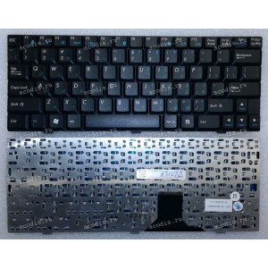 Keyboard Asus eeePC 1000, 1000H, 1000HE, 1000HA, 1000HD (Black/Matte/RUO) чёрная матовая