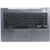 Keyboard Samsung NP530U4C-S01RU чёрная на сером, русифицированная (BA75-04038M, CNBA5903382A, BA59-03382A) + Topcase Keyboard Samsung NP530U4C-S01RU чёрная на сером, русифицированная (BA75-04038M, CNBA5903382A, BA59-03382A) + Topcase