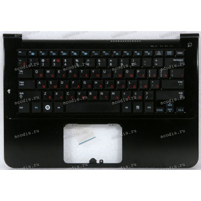Keyboard Samsung NP900X3A, XP900X3A-A01RU  русифицированная, чёрная матовая (BA75-02898C, CNBA5902905)+Topcase 