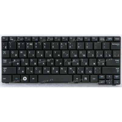 Keyboard Samsung NP-N100, N102, N145, N148, N150, N151, NB30 (p/n: BA59-02686C) (Black/Matte/RUO) чёрная
