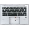 Keyboard HP EliteBook 840 G9, G10, 845 G9, G10 (М93405-251, N09058-251, N55235-001, N45442-251, N55235-251, N09058-001, N09059-B31, N09059-001, N45443-B31, 6070B2190301, 230514 D19, PCABSFR576e, 6051B1498101) чёрная матовая в серебристой рамке русифициров Keyboard HP EliteBook 840 G9, G10, 845 G9, G10 (М93405-251, N09058-251, N55235-001, N45442-251, N55235-251, N09058-001, N09059-B31, N09059-001, N45443-B31, 6070B2190301, 230514 D19, PCABSFR576e, 6051B1498101) чёрная матовая в серебристой рамке русифициров
