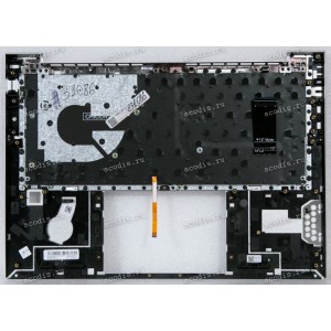 Keyboard HP EliteBook 840 G9, G10, 845 G9, G10 (М93405-251, N09058-251, N55235-001, N45442-251, N55235-251, N09058-001, N09059-B31, N09059-001, N45443-B31, 6070B2190301, 230514 D19, PCABSFR576e, 6051B1498101) чёрная матовая в серебристой рамке русифициров