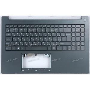 Keyboard F+ Fplus FlapTop I FLTP-5i3-8256-w, FLTP-5i3-8512-w, FLTP-5i3-16512-w, FLTP-5i5-8256-w, FLTP-5i5-8512-w, FLTP-5i5-16512-w, FLTP-5i5-161024-w чёрная в чёрном топкейсе русская оригинальная (PW0K-156Z1U-C00300292, F0099-001 MB3281001) original