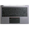 Keyboard Гравитон Н14И-Т, Machenike 14, ThundeRobot 14, IP3 + topcase чёрная в тёмно-сером топкейсе (61.Y141UK914A01, PRIDE+K4119 MB2983003, AMR11965-PCT1336U-6-FT9369-S-210416) возможно Machenike MachCreator 14 Intel Gen 11 MC-14i511320HF60HSM00RU, MC-14