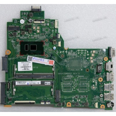 MB HP 240 G6 14-BS (925422-001, 925422-601, 310P1MB0350 Ver:D3B, DA0P1BMB6D1) (w/o s/n, OS lic, DMI, etc.) Intel Core i5-7200U SR342, SR2ZU, ITE IT8987E-BXA, APL5934D, ALC3227, Realtek RTL8111HSH, Realtek RTD2166, NCP81236, GigaDevices 25B64CSIG 