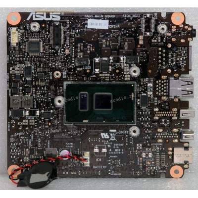MB Asus VivoMini UN65H MAIN_BD._6200U/UMA/AS (90MS00S0-R02000) UN65H MAIN BOARD R1.00, Intel Core i5-6200U SR2EY, Nuvoton NCT5539D, ON NCP81206, CX20752-21Z, Realtek RTL8111HSH, WinBond 25Q128FVSQ