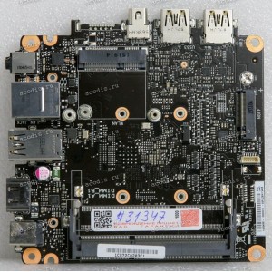 MB Asus VivoMini UN45 MAIN_BD._N3000/UMA/AS (90MS00L0-R02000, 69PA2BM13A05) UN45 MAIN BOARD REV. 1.03, Intel Mobile Celeron N3000 SR29J, Nuvoton NCT5568D, ASMedia ASM1442K, ASMedia ASM1542, NCP81201, CX20752-21Z, Realtek RTL8111HSH, WinBond 25Q64FWSIG
