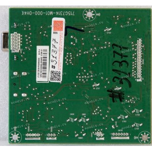 Mainboard HP 23,0" 1920x1080 P232 ProDisplay HSTND-7041-L 796994-001 797044-001 (715G7314-M01-000-0H4F, 715G7314-M01-000-0H4F) TSUMP58CG-1, OZ9998MGN, YV5CA, GA5D27, MXIC 25L4006E-M1I-12G, 24C16WP, 24C02RP
