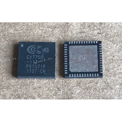 Микросхема Conexant CX7750, CX77750-11Z QFN-52