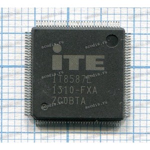 Микросхема ITE IT8587E/FX LQFP128 EMBEDDED CONTROLLER (Asus p/n: 02041-00290100) IT8587E FXA, FXS NEW original 