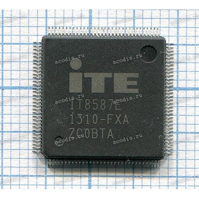 Микросхема ITE IT8587E/FX LQFP128 EMBEDDED CONTROLLER (Asus p/n: 02041-00290100) IT8587E FXA, FXS NEW original 