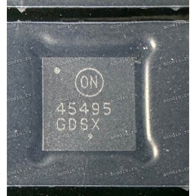 Микросхема ON Semiconductor NCP45495, NCP45495XMNTWG, 45495 QFN32 32-QFN (Asus p/n: 06129-00220000) 26V, 4-Channel Voltage Bus and 4-Channel High-Side Current Shunt Monitor NEW original