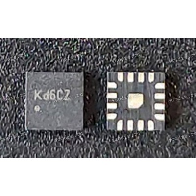 Микросхема Silergy SY8388R, SY8388RHC (KdATA, KdBTC, KdAxx, KdAxx, KdBxx) QFN3x3-10, QFN-16
