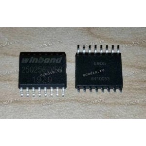 Микросхема Winbond W25Q256JVFIQ, W25Q256JVFQ, W25Q256JVFIC, SOP-16 3V W25Q256JVFC, W25Q256JVFIM, W25Q256JVFM, W25Q256JVFIN, W25Q256JVFN 256V-BIT SERIAL FLASH MEMORY WITH DUAL/QUAD SPI