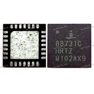 Микросхема Intersil ISL88731C, 88731C, ISL88731CHRTZ 28 Ld 5x5 TQFN, QFN-28 SMBus Level 2 Battery Charger