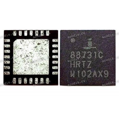 Микросхема Intersil ISL88731C, 88731C, ISL88731CHRTZ 28 Ld 5x5 TQFN, QFN-28 SMBus Level 2 Battery Charger